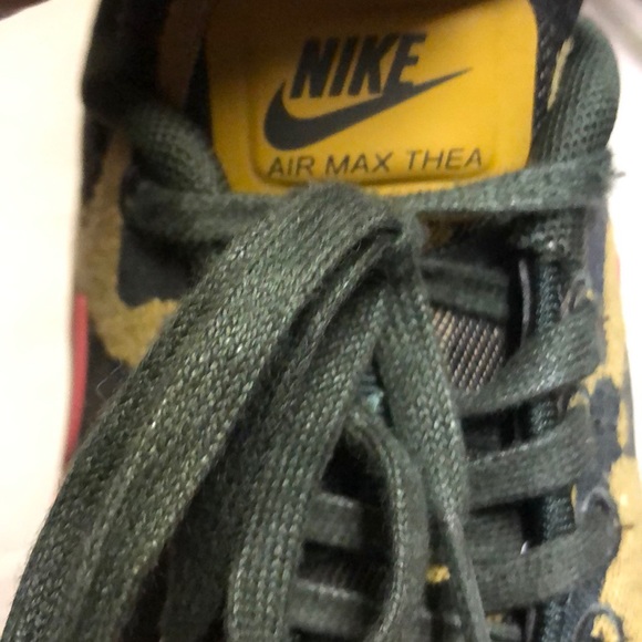 Camo Nike Air Tennis Shoes - Picture 2 of 4